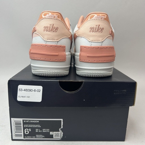 Nike Shoes Air Force 1 Shadow WMNS “Pink Quartz” 2024 - Picture 4 of 5